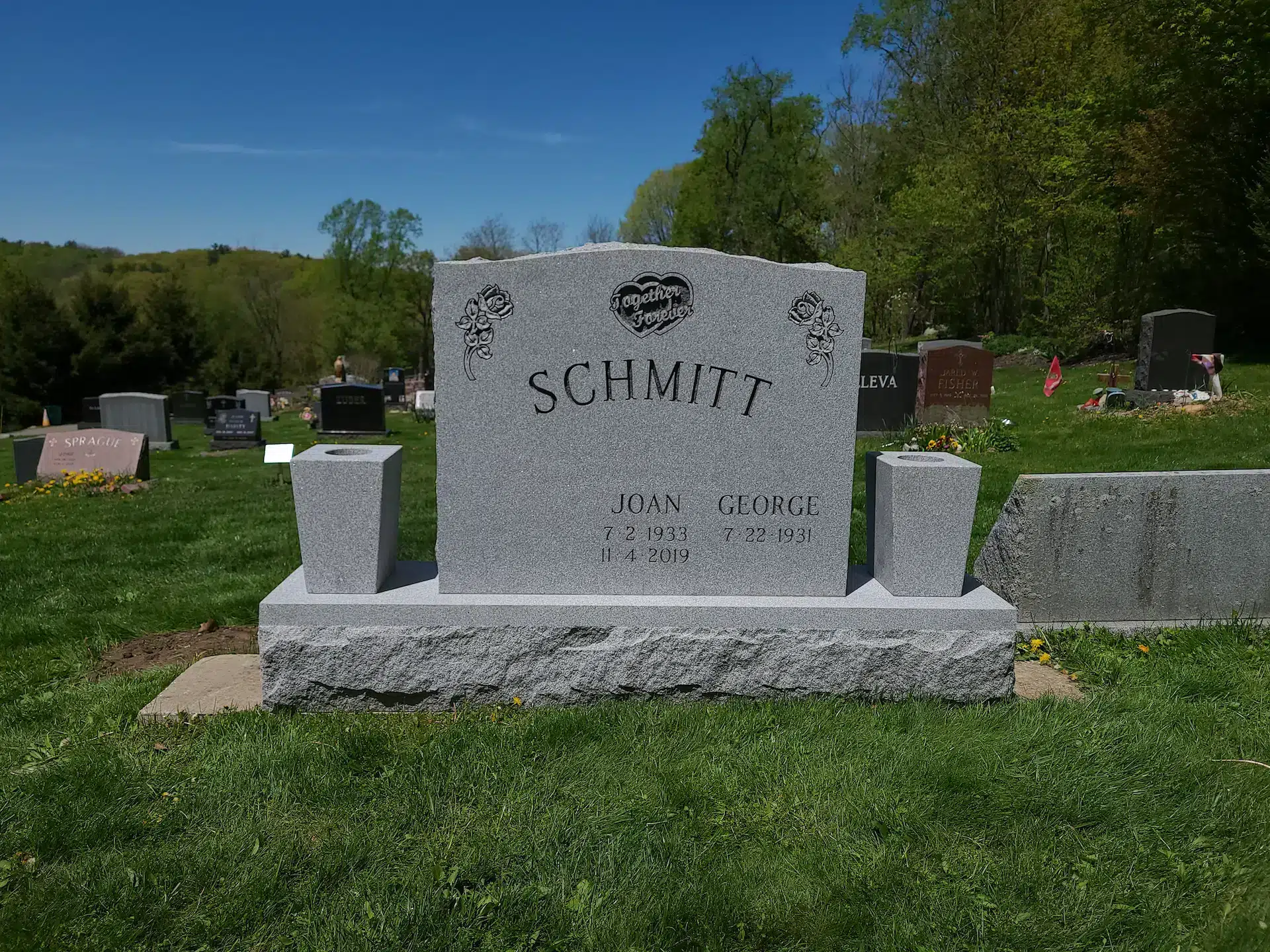Granite Mausoleum Crypt hand-carved by Mausoleum Crypt Guide in NJ — image 1